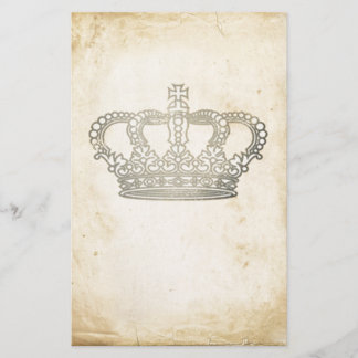 Vintage Crown Stationery