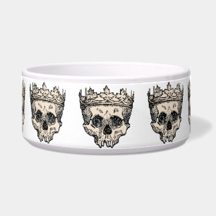 Vintage Crowned Skulls Bowl