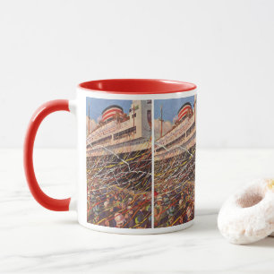 Vintage Cruise Ship Vacation; Bon Voyage Party! Mug