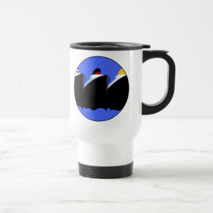 Vintage Cruise Ships Art Deco Poster Travel Mug