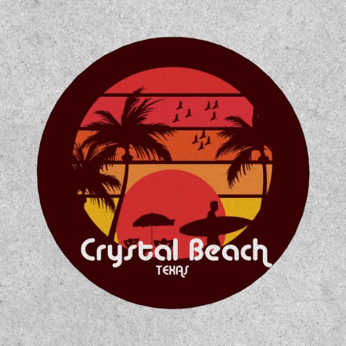 Vintage Crystal Beach Texas Patch