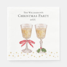 Vintage Crystal Wine Christmas Party