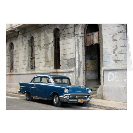 vintage cuba car cards (Front Horizontal)