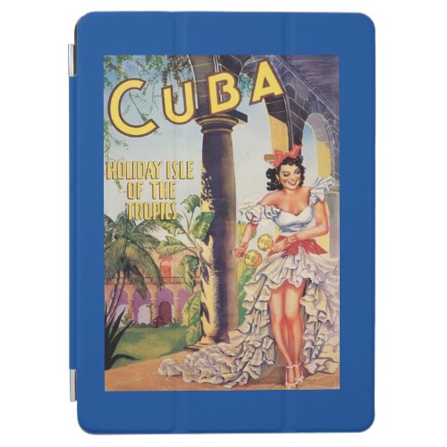 Vintage Cuba Holiday Isle of Tropics iPad Air Cover