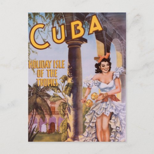 Vintage Cuba _ Postcard