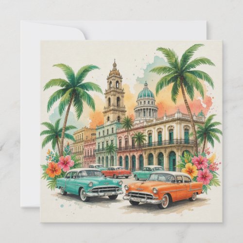Vintage Cuba Travel - Greetings From Havana