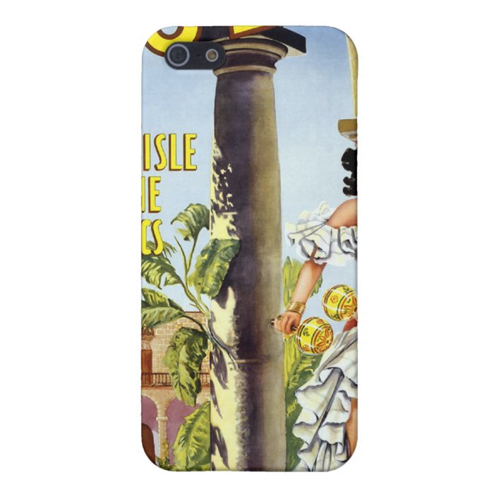 Vintage Cuban Holiday Case For iPhone 5