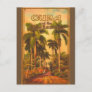 Vintage Cuban Travel - Cuba Railroad Postcard