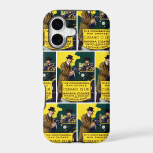 Vintage Cubano Club Cigars iPhone 17 Case