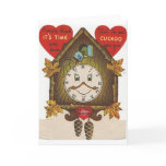 Vintage Cuckoo Clock Valentine's Day Card Vintage Cuckoo Clock Valentine's Day Card