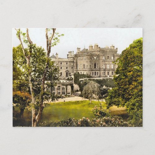 Vintage Culzean Castle Scotland Postcard