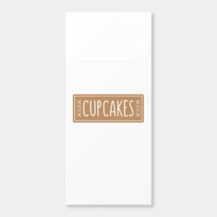 Vintage Cupcakes Bakery Emblem Design Hershey's Miniatures