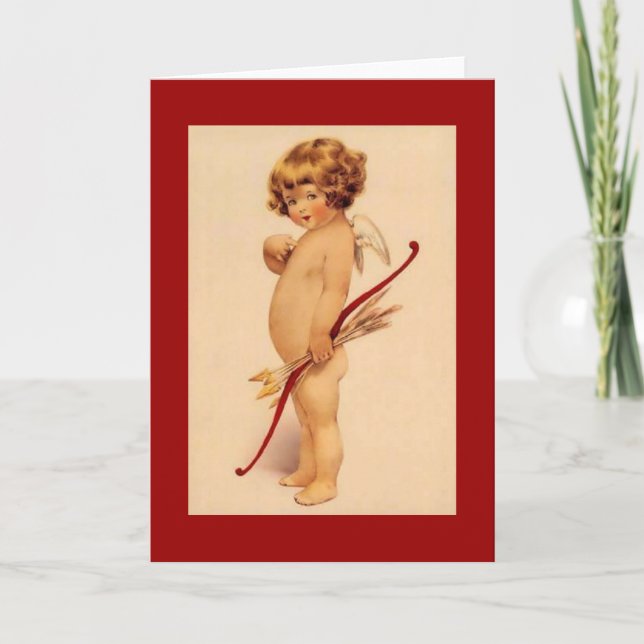 Vintage Cupid Card (Front)