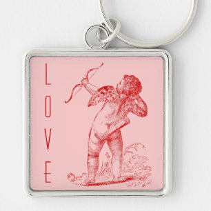 Vintage Cupid Keychain