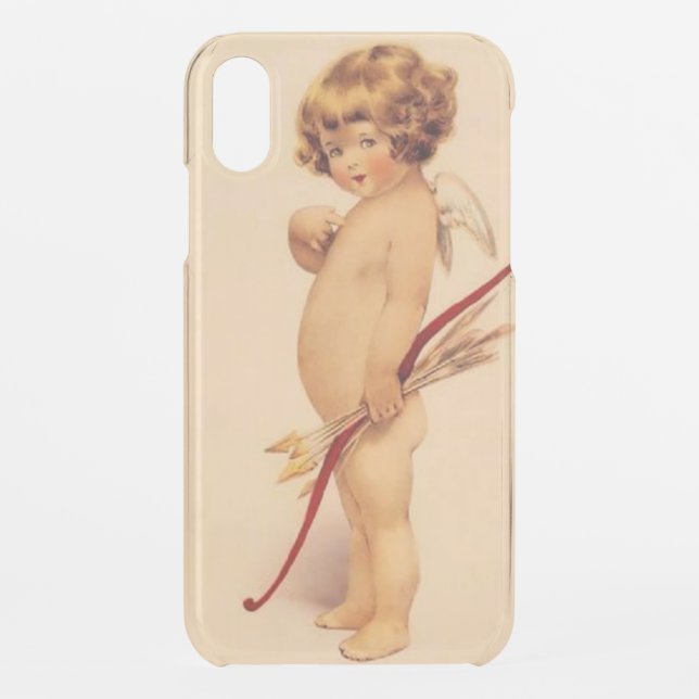 Vintage Cupid Uncommon iPhone Case (Back)
