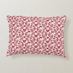 Vintage Cupid Wallpaper Accent Pillow