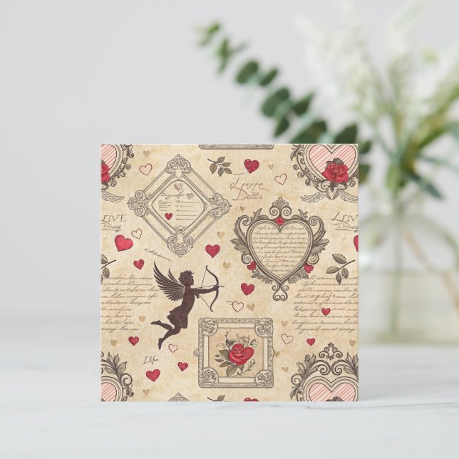 Vintage Cupid's Romantic Pattern (8) (Standing Front)