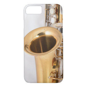 Vintage Curved Soprano Saxophone Phone Case