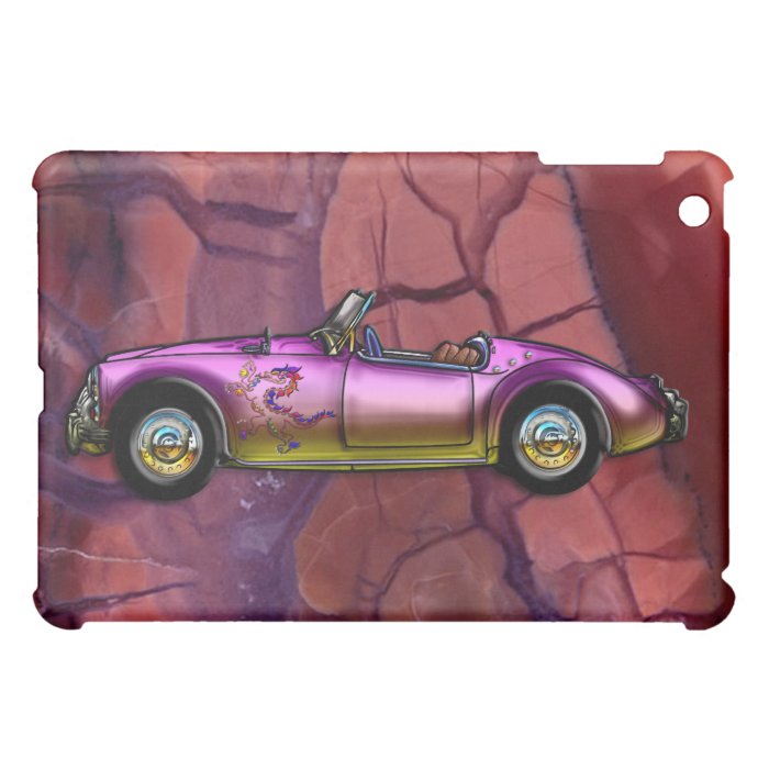 Vintage Custom 1961 MG MGA Twin Cam Roadster iPad Mini Covers