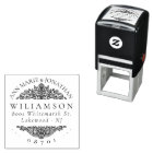 Vintage Custom Botanical Wedding Return Address