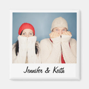 Vintage Custom Retro Instant Photo Magnet