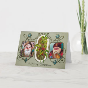 Vintage Customizable Photo Holiday Card