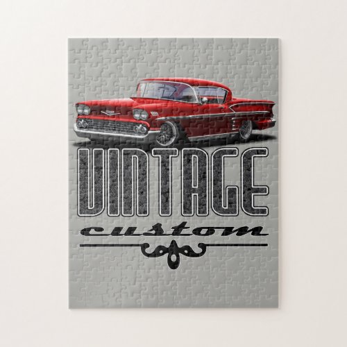 Vintage Customs Impala Jigsaw Puzzle