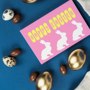 Vintage Cute Animal Easter  Card