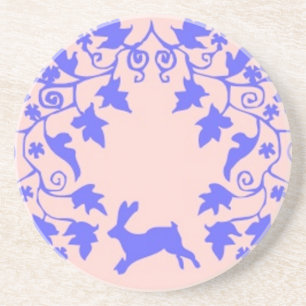 Vintage Cute Animal Easter Coaster