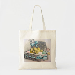 Vintage Cute Animal Easter  Tote Bag