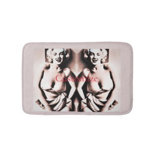 Vintage Cute Blonde Thunder_Cove Bath Mat