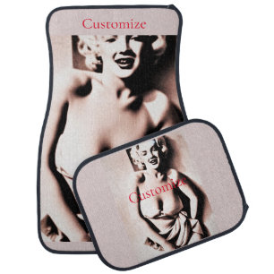 Vintage Cute Blonde Thunder_Cove Car Floor Mat
