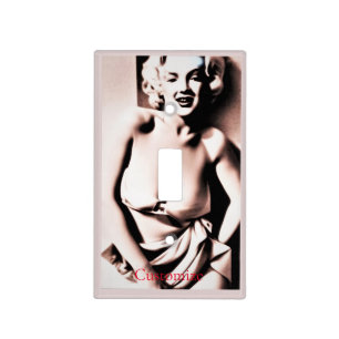 Vintage Cute Blonde Thunder_Cove Light Switch Cover