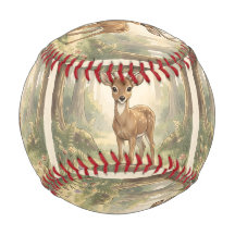 Vintage cute deer in the forest