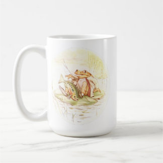 Vintage Cute Frog Quote Prepared for Difficulties Coffee Mug
