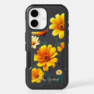 Vintage Cute Retro Groovy Hippie Flowers iPhone 16 Case