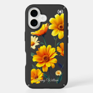 Vintage Cute Retro Groovy Hippie Flowers iPhone 16 Case