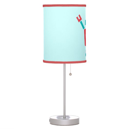 Vintage Cute Robot Toy For Kids Room Table Lamp (Left)