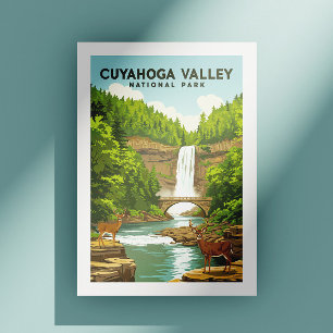 Vintage Cuyahoga Valley National Park  Postcard