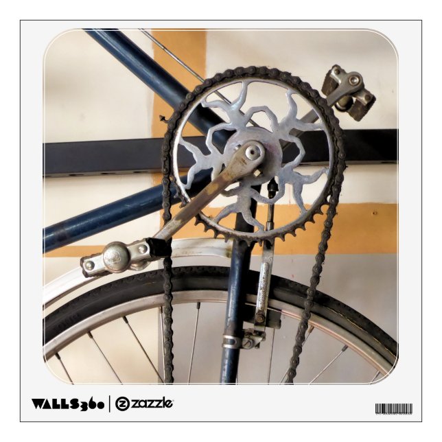VINTAGE CYCLE WALL DECAL (Front)