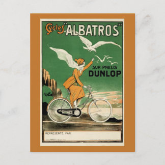 Vintage Cycles Albatros Postcard