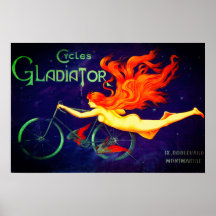 Vintage Cycles Gladiator French Cycling Advert