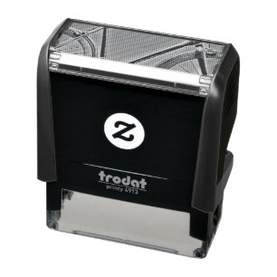 vintage cycling gift for cyclists self-inking stamp