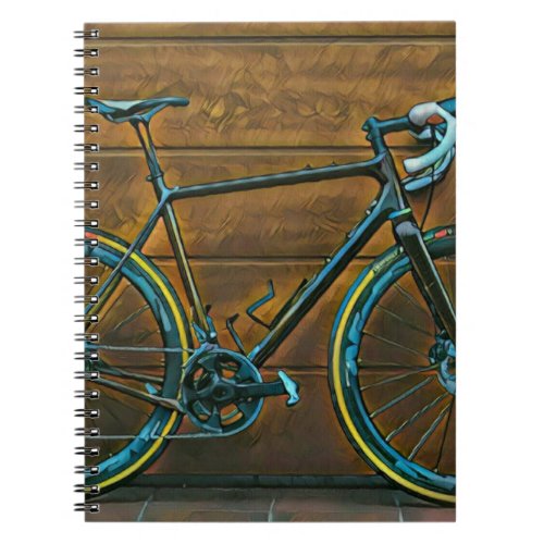 Vintage cycling gifts  mountain bike gifts notebook