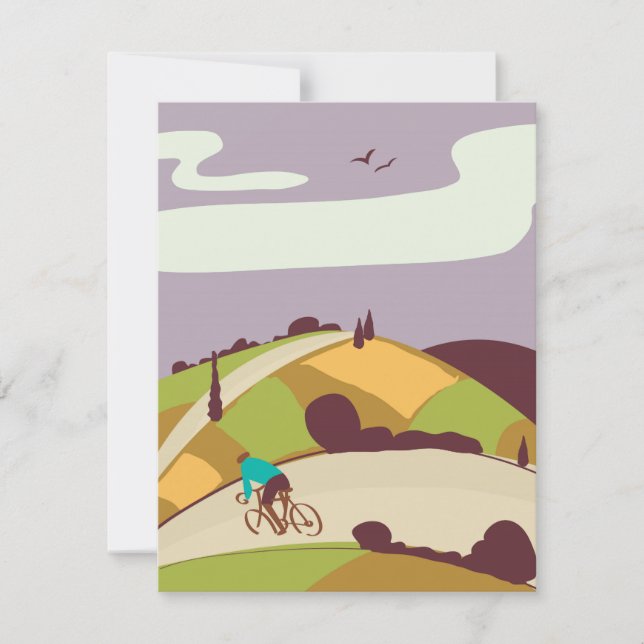Vintage Cycling Poster (Front)