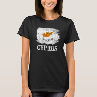Vintage Cyprus Flag For Cypriot T-Shirt