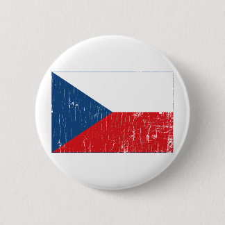 Vintage Czech Republic Pinback Button