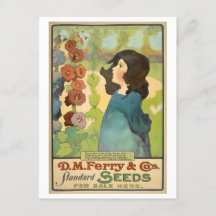 Vintage D. M. Ferry & Co. Seeds Advertisement