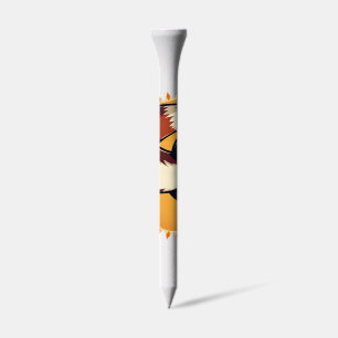 Vintage Dabbing Red Panda Retro Animal Graphic 2 Golf Tees
