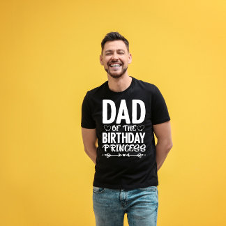 Vintage Dad of the Birthday Princess | Birthday T-Shirt